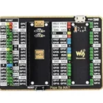 Waveshare GPIO Expander For Raspberry Pi Pico, 1x Raspberry Pi Standard 40PIN, 1x Pico 2 x 20PIN