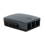 Official Raspberry Pi 4 Case-Black-Grey