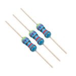 47K ohm Metal Film Resistance - 1%- 1/4 Watt - 3 Pieces Pack