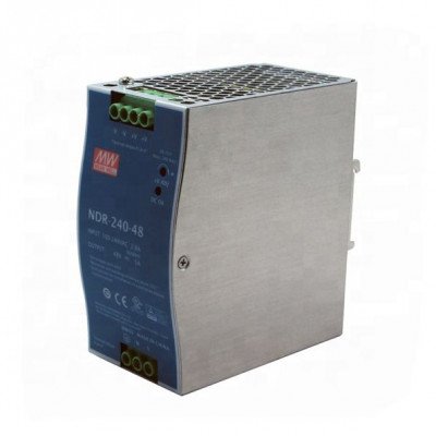 NDR-240-48 Mean well SMPS - 48V 5A-240W Din Rail Metal Power Supply