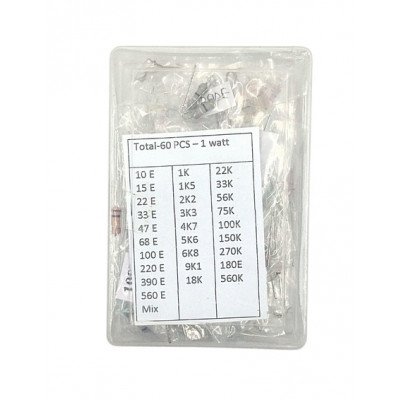 Resistance Box - Mix Resistor Pack - 1 Watt
