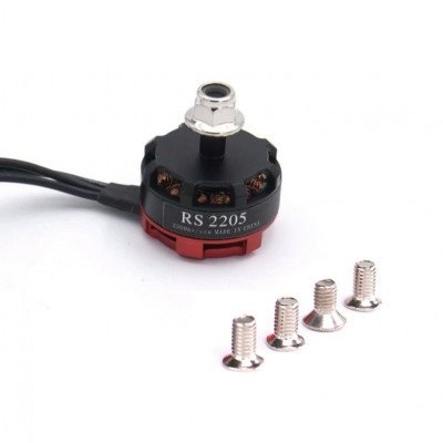 RS2205 2300KV Brushless DC Motor for QAV250 QAV300 Racing Multicopter - Silver Cap (CCW Motor Rotation)