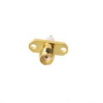 SMA (F) jack Straight Panel Mount 2 Hole