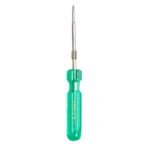Taparia 810 Steel Two in One Screw Driver (Green and Silver)